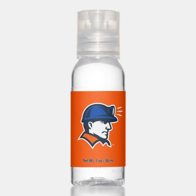 Pioneer Pete Portrait Hand Sanitizer (Front)