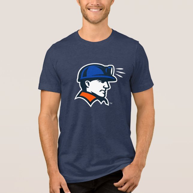 Pioneer Pete Portrait Tri-Blend Shirt (Front)