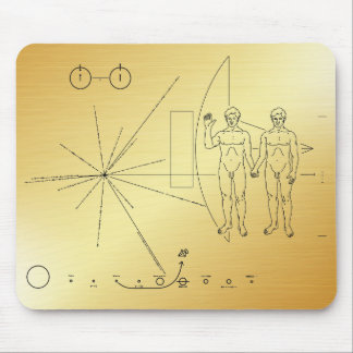 Pioneer Plaque Adam & Adam Mouse Pad