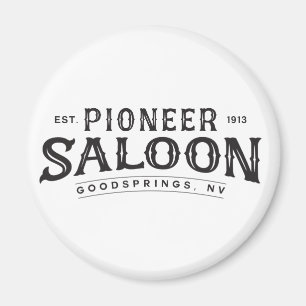 Pioneer Saloon Circular Magnet