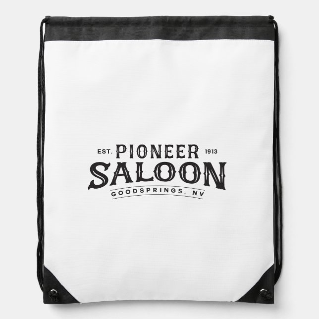 Pioneer Saloon Logo Backpack (Front)