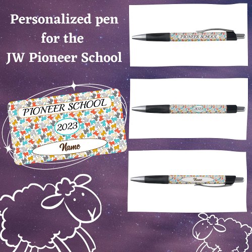 PIONEER SCHOOL _ 2023 _ Name Customizable Pen