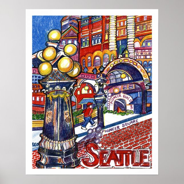 Pioneer Square Poster (Front)