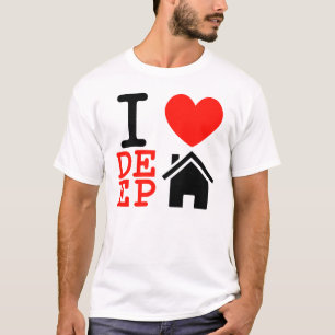 Pioneer style I love deep house music t-shirt