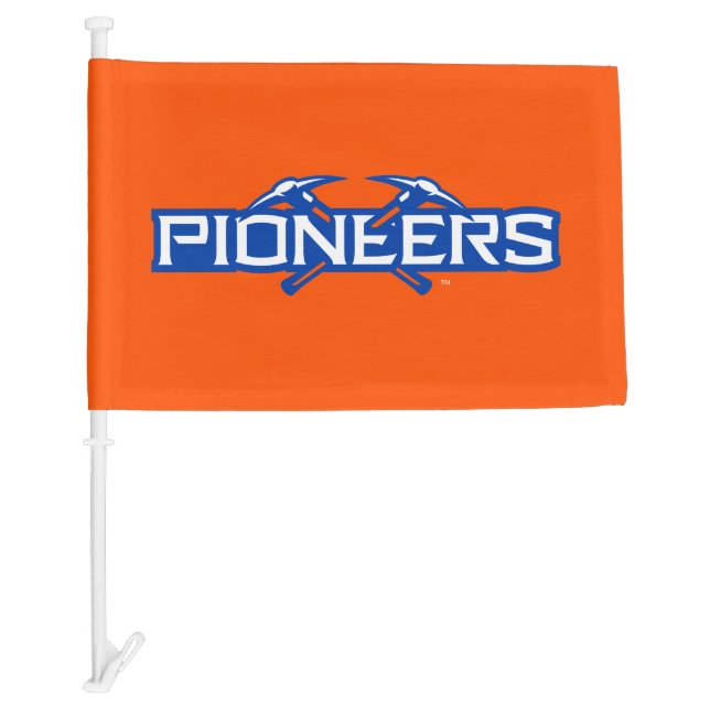 Pioneers Car Flag (Front)