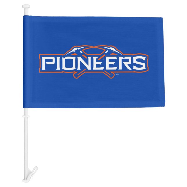 Pioneers Car Flag (Front)