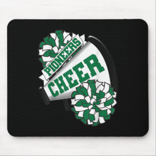 Pioneers Cheer Back To School Cheerleading Spirit Mouse Pad