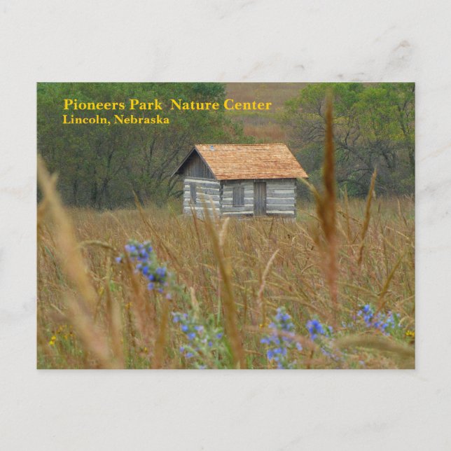 Pioneers Park Nature Center  Lincoln, NE #8n Postcard (Front)