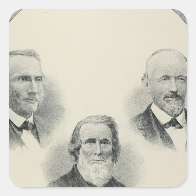 Pioneers Sacto Valley Square Sticker (Front)