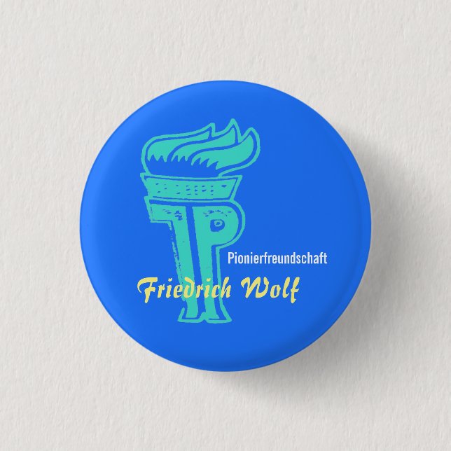 Pionierdesign DDR Pinback Button (Front)