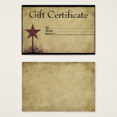 Pip Berries & Rusty Star- Prim (Front & Back)