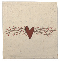 Pip Berry Heart Napkin