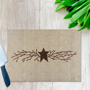 Pip Berry Star Glass Cutting Board