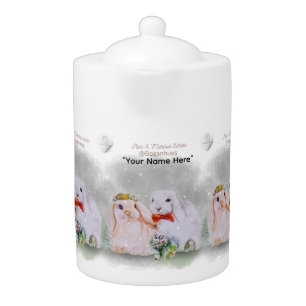 "Pipa & Marlow" Boganhues  Teapot