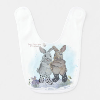 Pipa & Marlow Print T-Shirt Baby Bib
