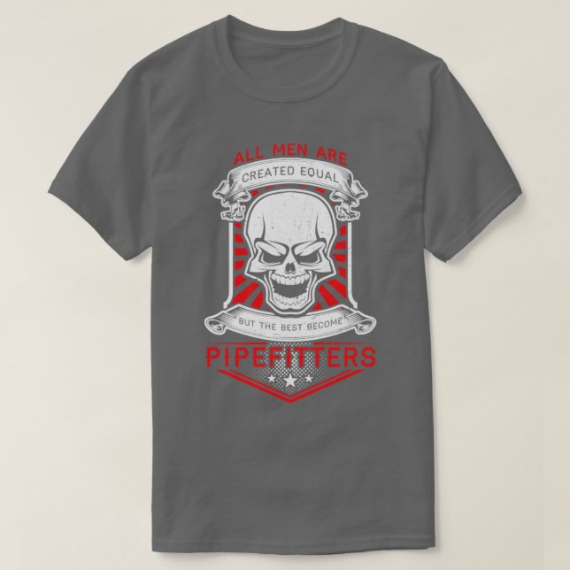 Pipe fitter Pipe fitter Installer Installer T-Shirt (Design Front)