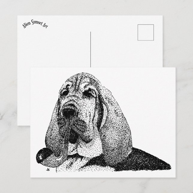 Pipe Hound Postcard (Front/Back)