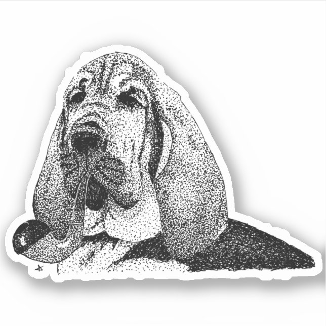 Pipe Hound Sticker (Front)
