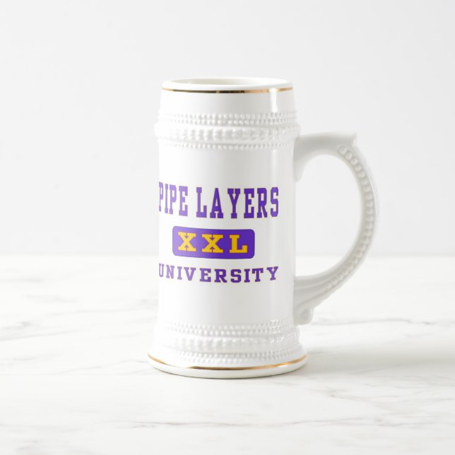 PIPE LAYERS BEER STEIN (Right)