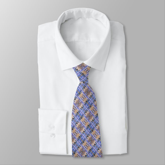 Pipe Network 3 Neck Tie (Tied)
