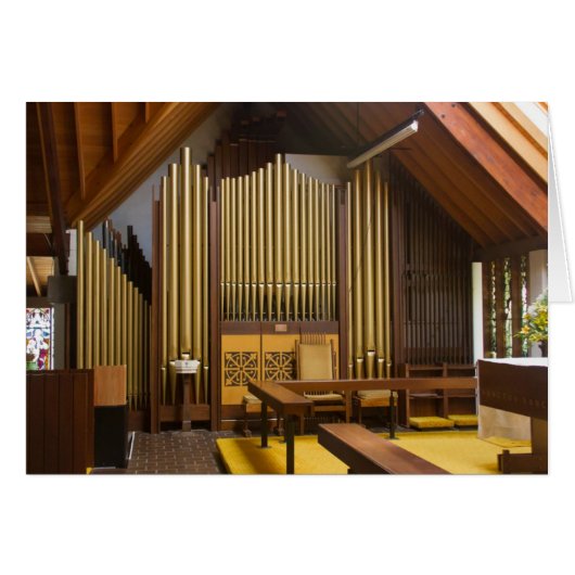 Pipe organ, Christchurch Cards (Front Horizontal)