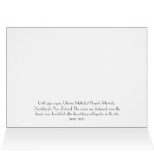 Pipe organ, Christchurch Cards (Inside Horizontal (Top))