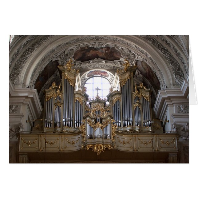 Pipe Organ Dominikanerkirche Cards (Front Horizontal)