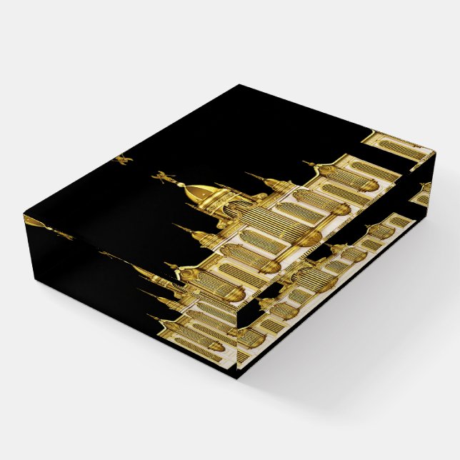 Pipe Organ Facade  Gift Paperweight (Angled)