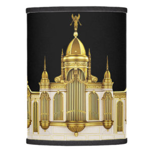 Pipe Organ Facade Organist's Lamp Shade