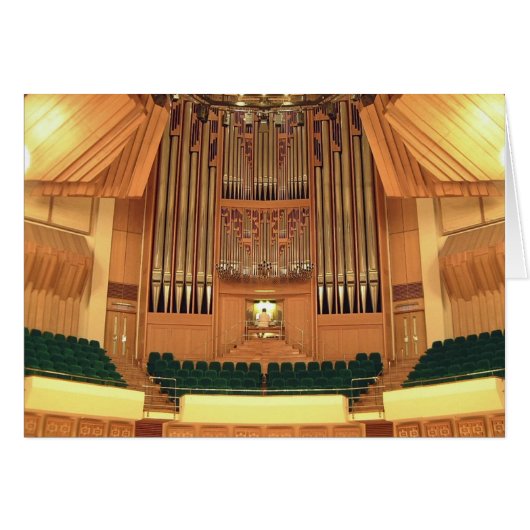Pipe organ, Hong Kong Cards (Front Horizontal)