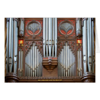 Pipe organ in Exeter Cathedral Cards