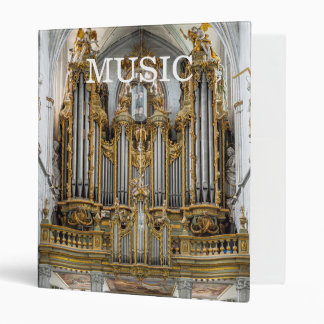 Pipe organ in Salem Abbey 3 Ring Binder