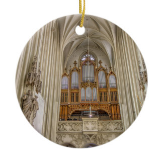 Pipe Organ Maria Am Gestade Ceramic Ornament