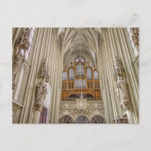 Pipe Organ Maria Am Gestade Postcard