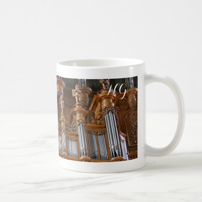 Pipe organ mug - Albi, France (Right)