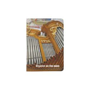 Pipe organ passport holder