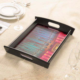 Pipe organ serving tray