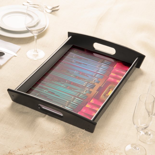 Pipe organ serving tray (Front)