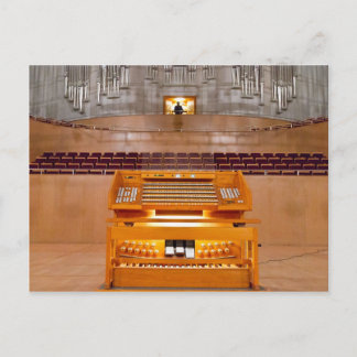 Pipe organ, Shanghai, China Postcard