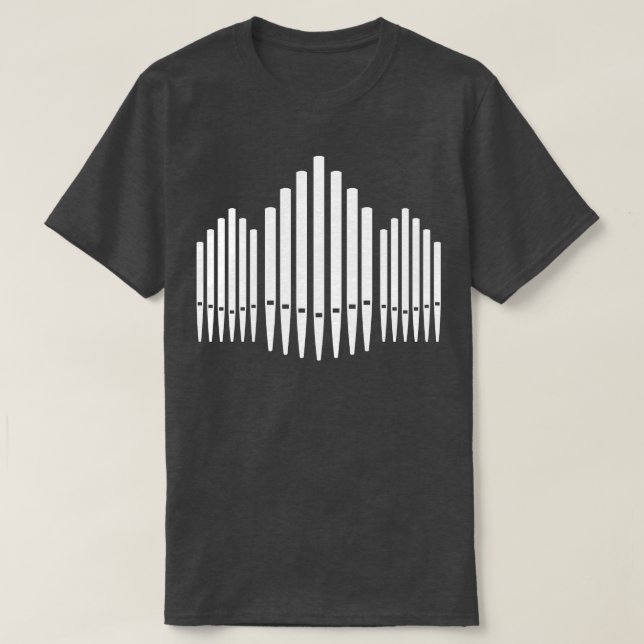 Pipe Organ T-Shirt (Design Front)