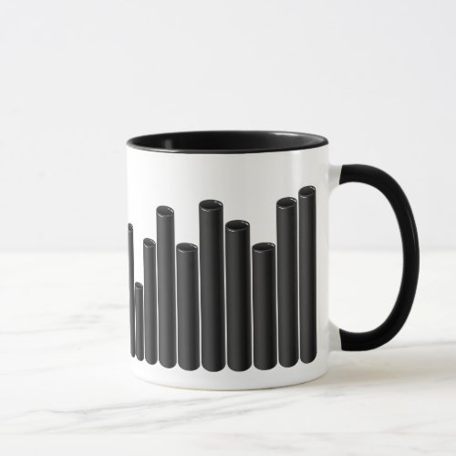 Pipe pattern mug