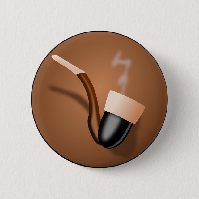 Pipe Pinback Button (Front)
