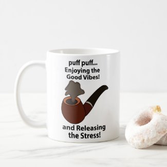 Pipe Smoking Enjoying The Good Vibes Pipe Smoking