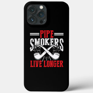 Pipe Smoking Tobacco Pipe Cigarette Smoke Cigar iPhone 13 Pro Max Case