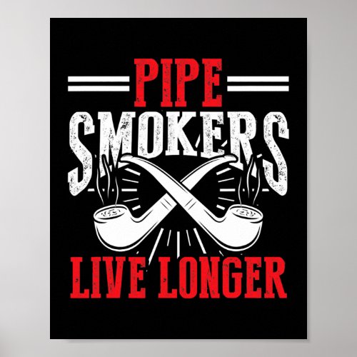 Pipe Smoking Tobacco Pipe Cigarette Smoke Cigar Poster