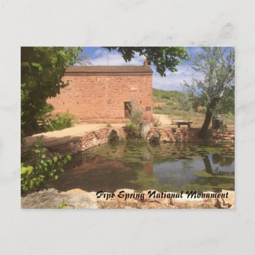 Pipe Spring National Monument Postcard