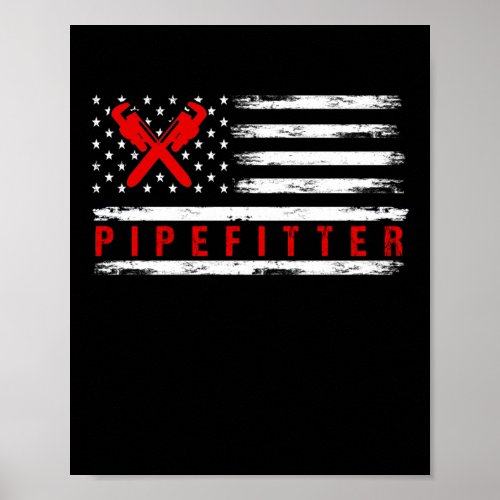 Pipefitter Gifts Funny Plumber Poster