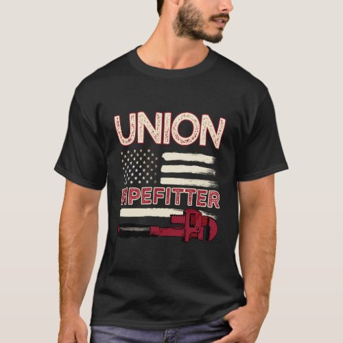 Pipefitter Plumber Plumbing Union Pipefitter T_Shirt