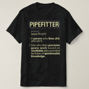 Pipefitter Real American Definition T-Shirt
