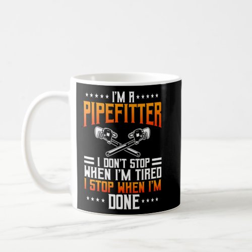 Pipefitter Steamfitter Tradesman Plumber Piping Sy Coffee Mug